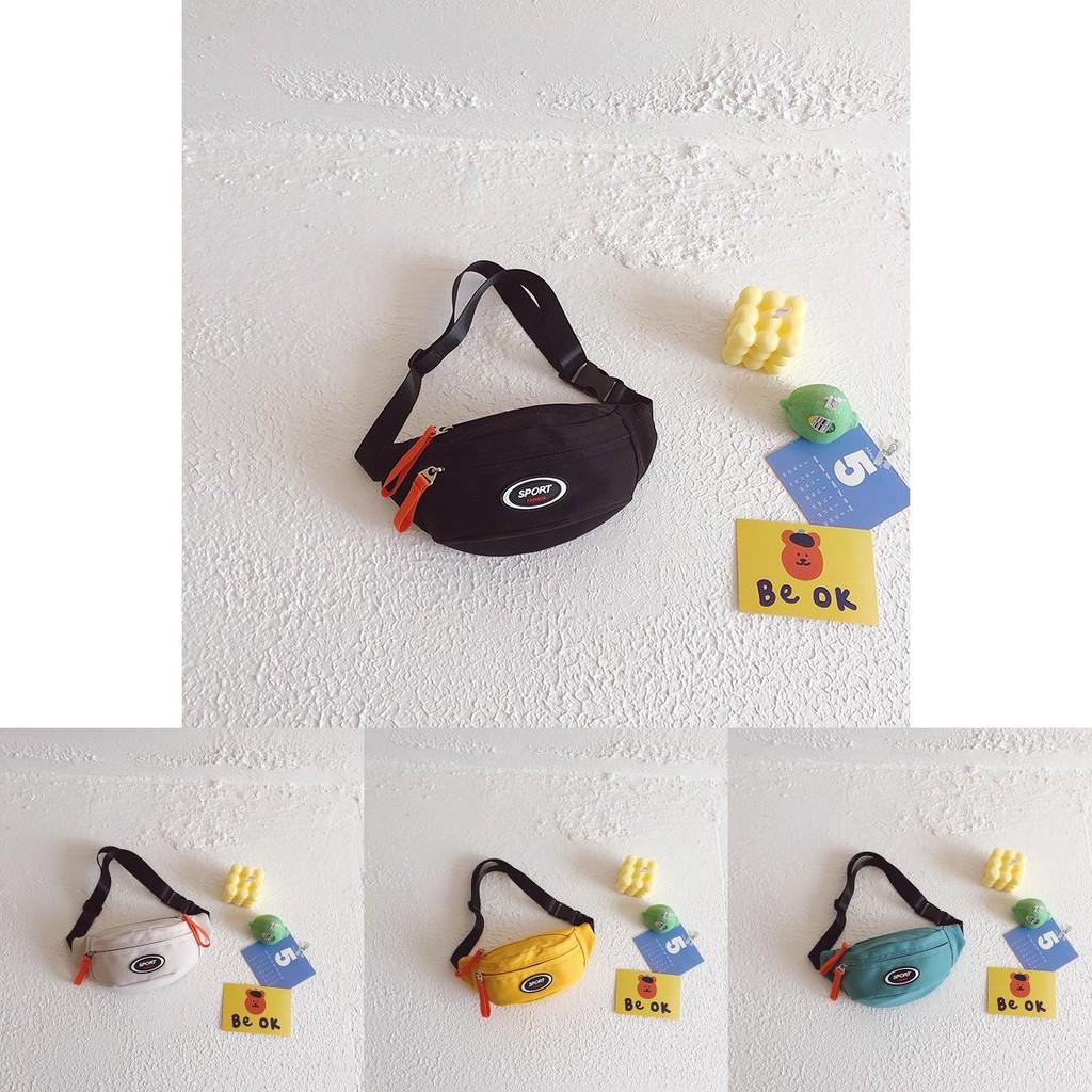 Stylish Kids Crossbody Bag With Breathable Canvas Material In Multiple Colors For 2024