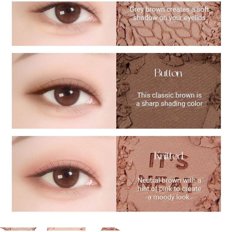 HOLIKA HOLIKA - My Fave Mood Eye Palette It's Neat Collection - 2 Types