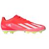 Adidas X Crazyfast.4 MG (Gel Short Studs) Shock Absorbing Durable Support Soccer Shoes Unisex Soccer Shoes Red IG0616