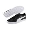 Puma Smash V2 Vulc SL Retro Breathable Lightweight Low-Top Skate Shoes Unisex Sneakers Black White 367308-01