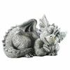 Dragon Sculpture Resin Craft Garden Ornaments Decor Unique Statue Sculpture Magic Flying Dragon Outdoor Yard Decoration