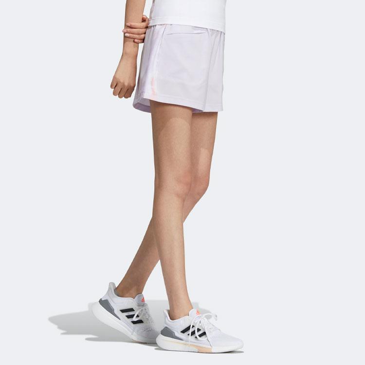 Adidas Loose Sports Shorts Women Bottoms Light-Purple HI6830