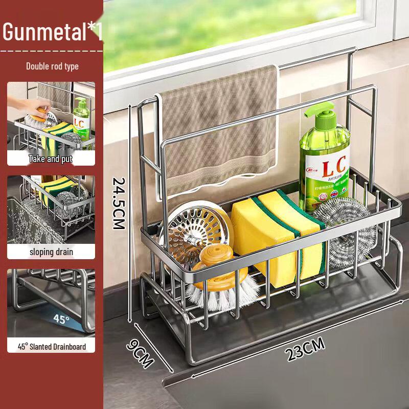 

Dishcloth Sponge Sink Organizer
