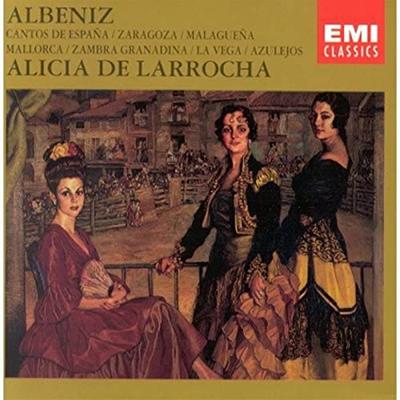 CD I. ALBENIZ - Cantos De Espana/Zaragoza/Mala CDM7645232 EMI Classics 1992 Holland Classical Used