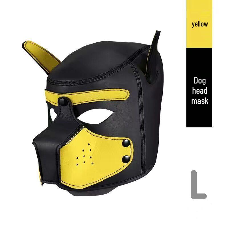 

Съемная смешная маска головы собаки: Альтернативный SM аксессуар для мужчин и женщин
