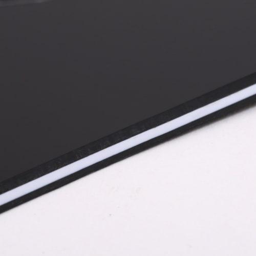 Musiclily Pro ST60's 1964 Vintage SSS Stratocaster Pickguard for American Strat Electric Guitars, 3-Piece Black