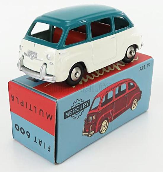 

Mercury 1/48 Fiat 600 Multipla 1958 White/Blue FIAT 600 Multipla Hachette HACHETTE MERCURY Reissue