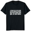 Don't Laugh At My Own Jokes T Shirt  Funny French Texts Humor Gift Short Sleeve 100% Cotton Unisex Soft Oversized Casual T-shirt