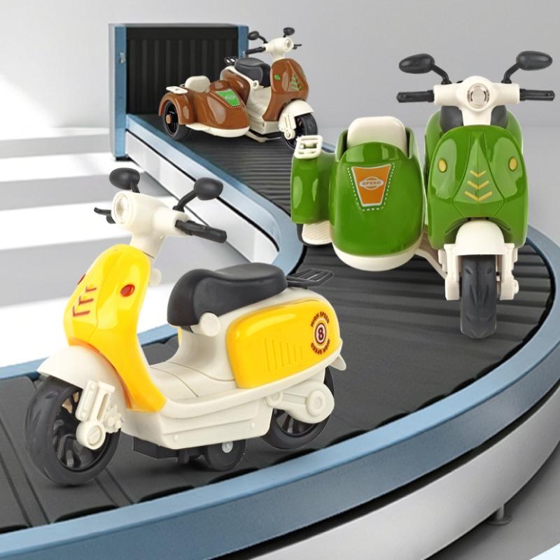 Children'S Inertial Motorcycle Toy Simulation Drop-Resistant Motorcycle Model Funny Birthday Gifts-Toy