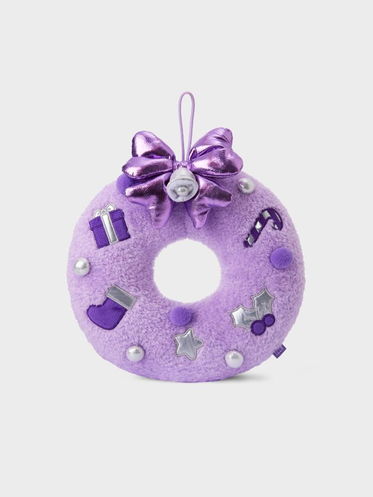 LINE FRIENDS BT21 Mini Minini Holiday Figure Wreath