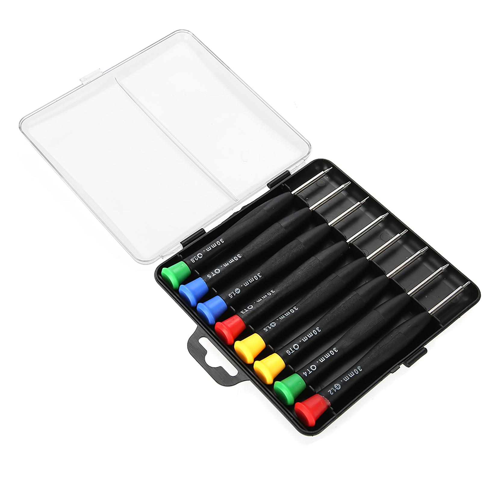 

8 шт. Набор прецизионных отверток для ремонта электронных часов и изготовления ювелирных изделий