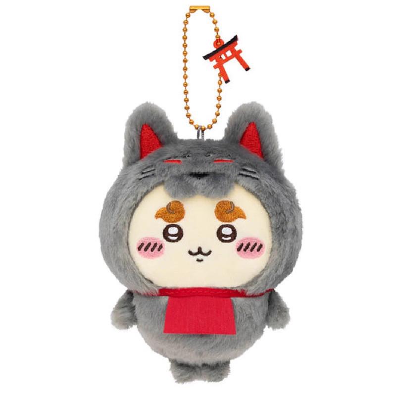 Chiikawa Plush Keychain With Fushimi Inari Theme Fox Momonga Fox Kani Design