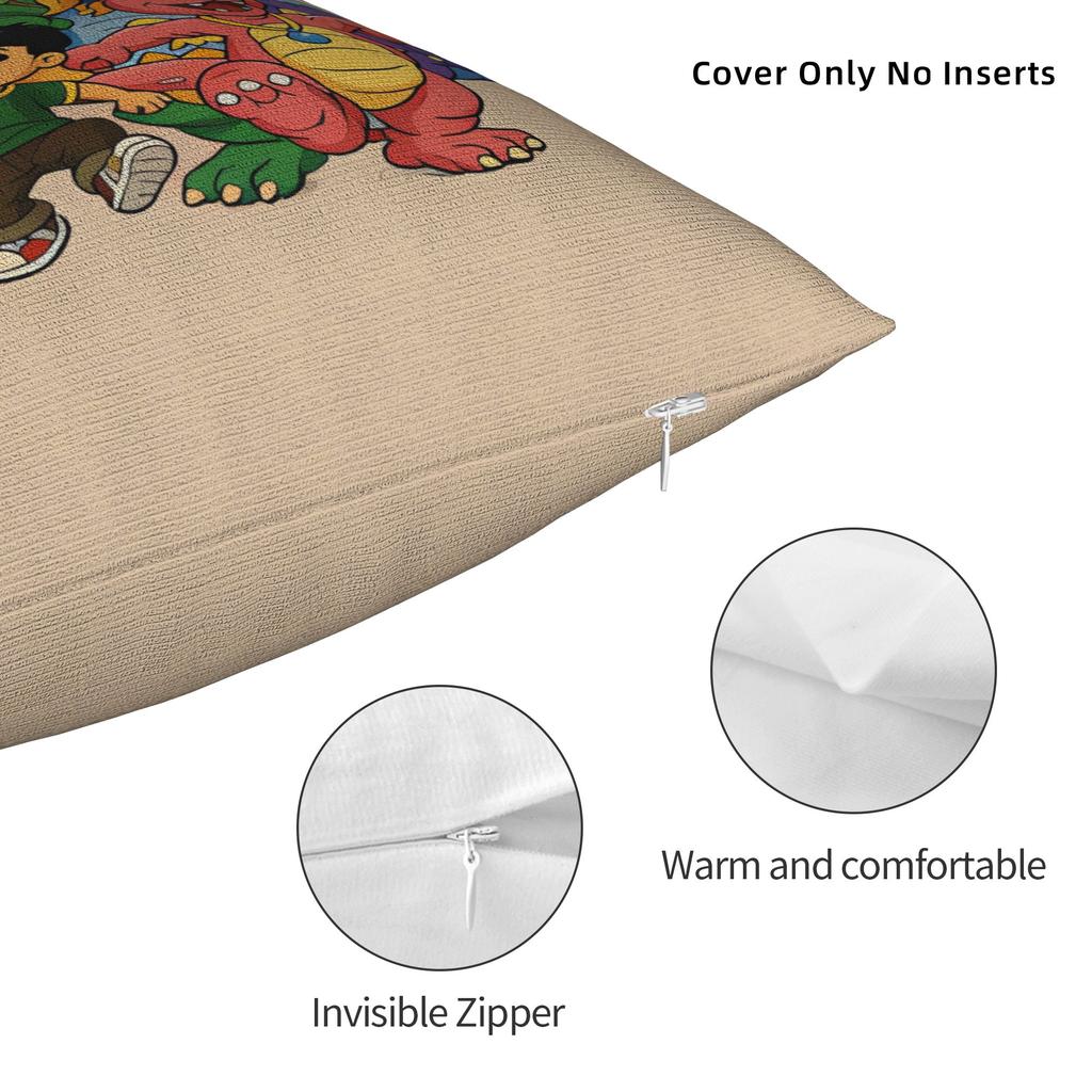 Pillow Cover Dragon Tales Morden Pillow Case For Sofa Home Decor Pillowcases