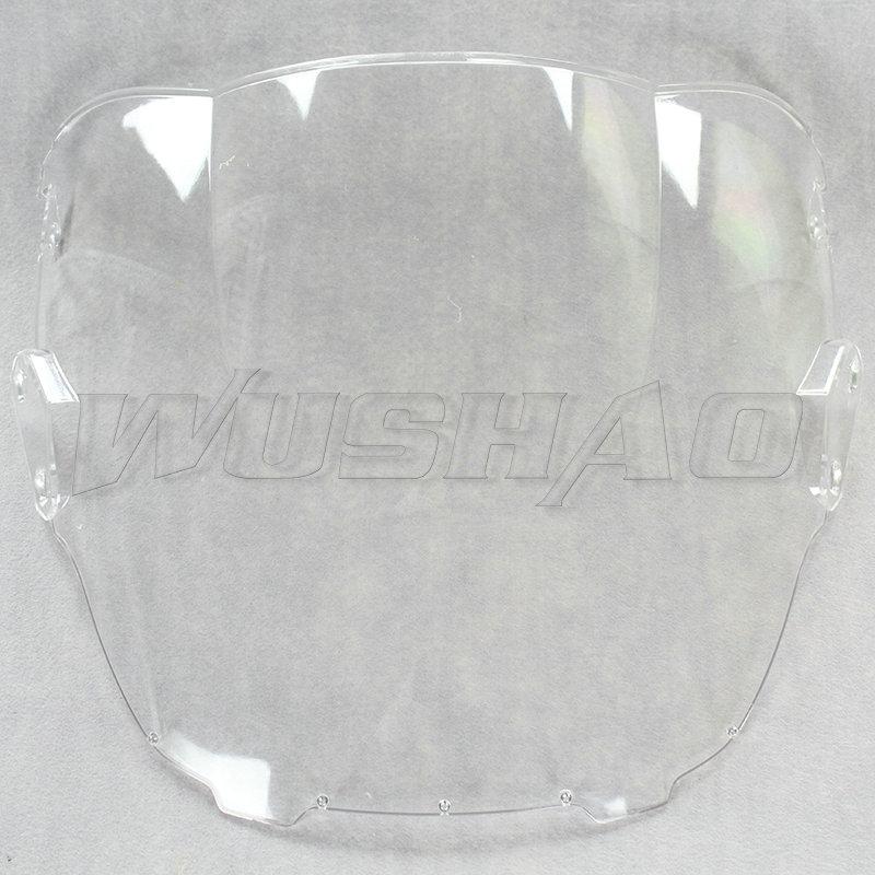 

Motorcycle Double Bubble Windshield WindScreen Screen For 1995 1996 1997 1998 Honda CBR600F CBR600F3 CBR 600 F 600F F3 Black 98 чистий