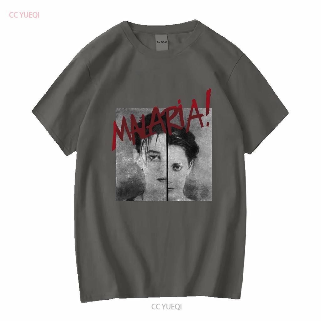 Malaria T Shirt Sz XL NDW Post Punk Goth X Mal Deutschland Nina Hagen Ideal DAF long or short sleeves vintage Washed fashion