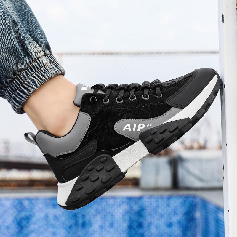 Scarpe sportive da uomo Scarpe da papà versatili per il tempo libero Scarpe da corsa antiurto super leggere con suola morbida