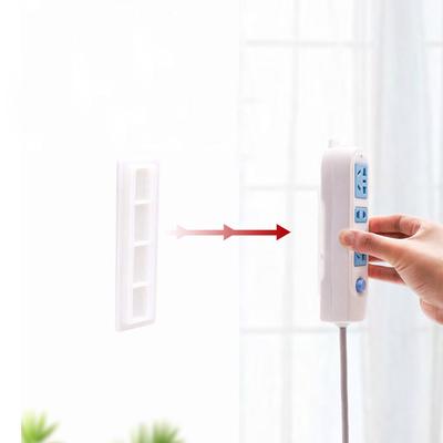 Socket Bracke Hanging Wall Sticker Socket Holder Punch