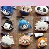 Charming Plush Toy Brooch Pin Pendant Featuring Beloved Jujutsu Kaisen Characters