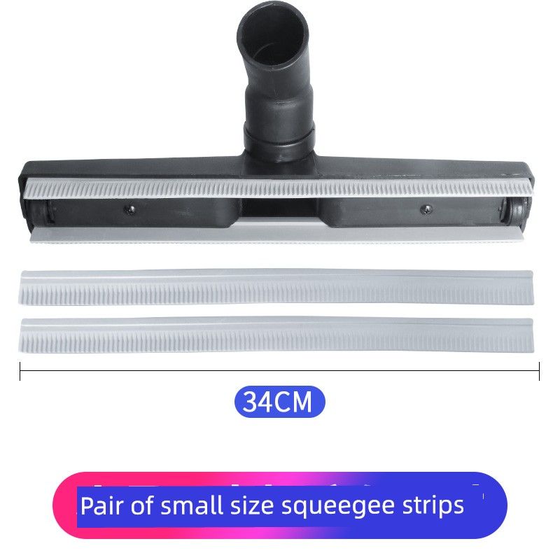 

CHARLES BARNES Vacuum Cleaner Bf501b Accessories Water Suction Machine Head Neutral Bf502 Wide Suction Head Large Water Suction Head Floor Brush Small size absorbent rubber strip 1 pair