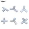Camping Tent Pole Connector Canopy Pole Tee Connector Tent Pole Fixed Joints