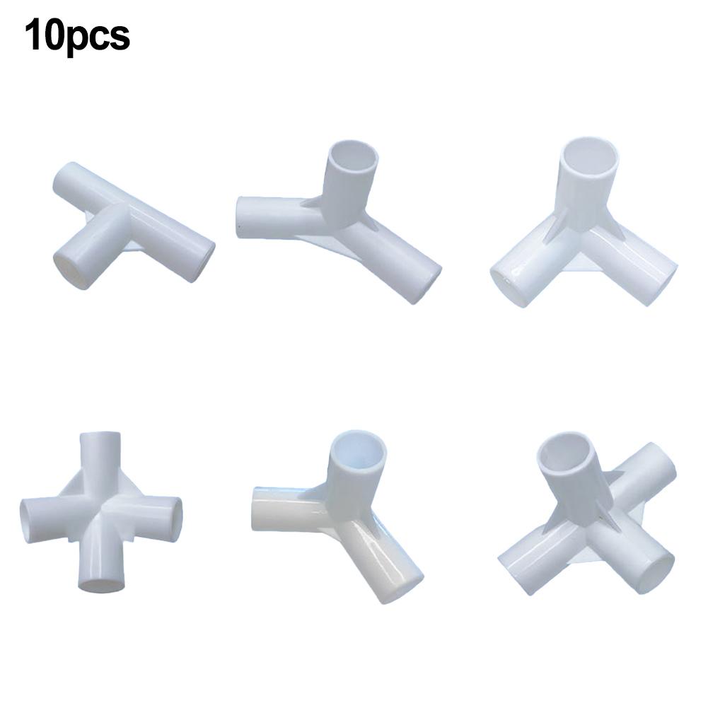 Camping Tent Pole Connector Canopy Pole Tee Connector Tent Pole Fixed Joints