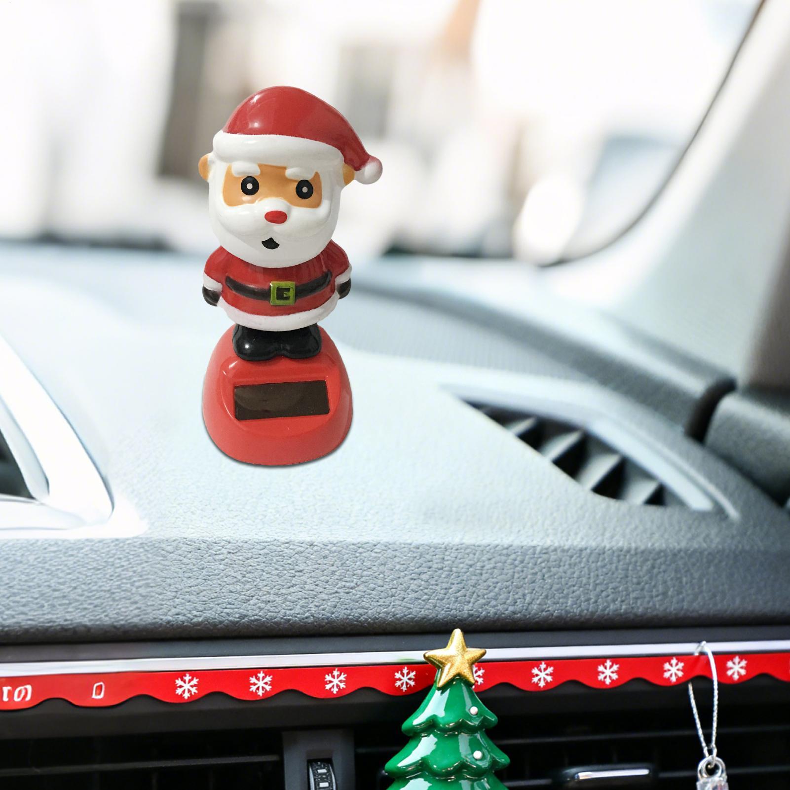 

Dashboard Decor Funny Christmas Solar Powered Toys Dancing Santa Claus Car Decor For Home Office Party Shelf Indoor Desktop China Mainland