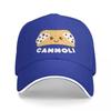 Kawaii Cannoli Baseball Cap Wild Ball Hat Fluffy Hat Adjustable Thermal Visor Golf Wear Unisex WoUnisexs