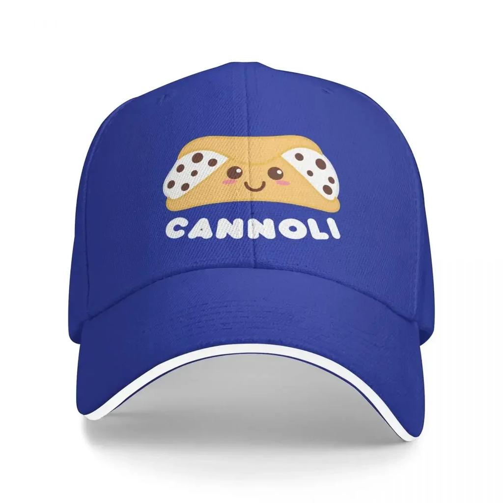 Kawaii Cannoli Baseball Cap Wild Ball Hat Fluffy Hat Adjustable Thermal Visor Golf Wear Unisex WoUnisexs