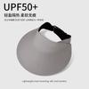 Sunscreen Hat Summer Female Sunshade UV Protection Empty Top Vinyl Shell Hat Large Brim Sunshade Face Outdoor Cycling Hat