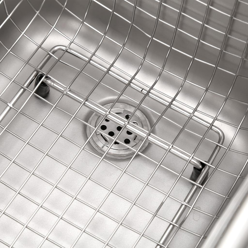 Ultrasonic Cleaner 6L Ultra Sonic Tank Bath Cleaning Heater Timer Digital Display MH‑031X