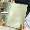 5PCS/Set L-shaped A4 File Folder Gradient Color Document Folder Test Paper Clamp  Business