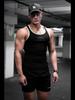 YOUNGLA Men's Summer Fitness Sleeveless Running Vest