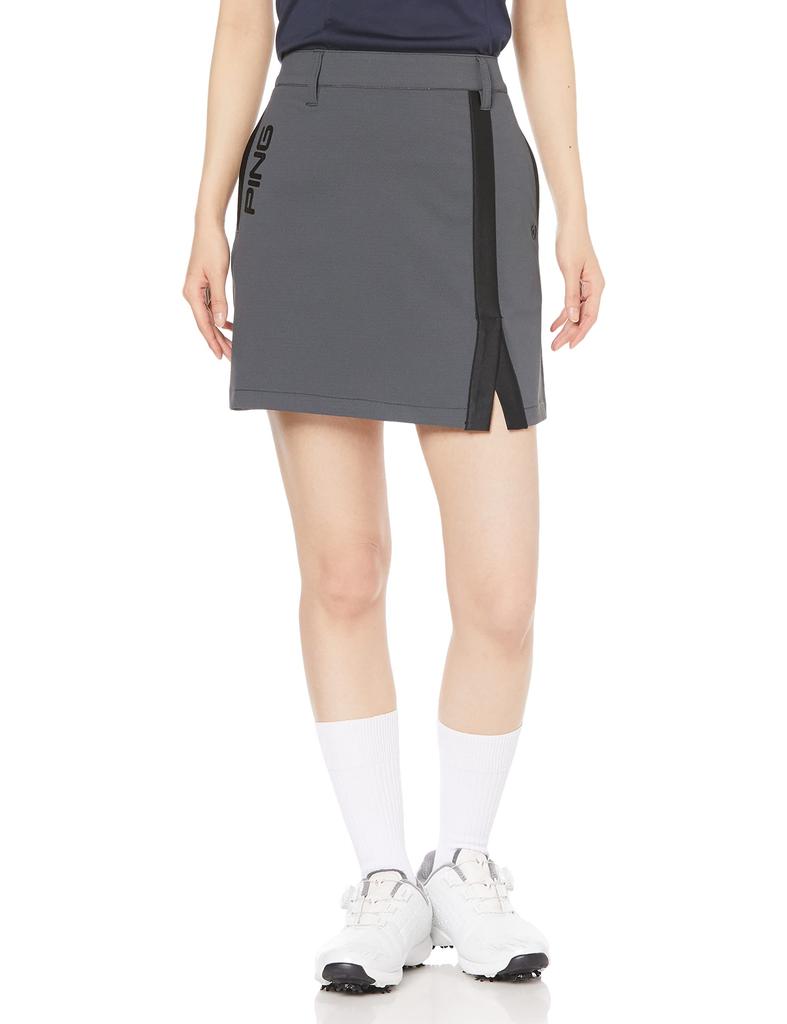 [Vêtement à épingle] Jupe pour femme (Extensibilité multidirectionnelle, évacuation de l'humidité, séchage rapide)  Golf  622-3134100 020Gris M