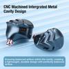 HIDIZS MK12 Monitors 12mm Large Dynamic Driver Pure Magnesium Dome Diaphragm Magnet Wired Earphones Studio Grade Sound Triple Filter x 9 Tone Tuning