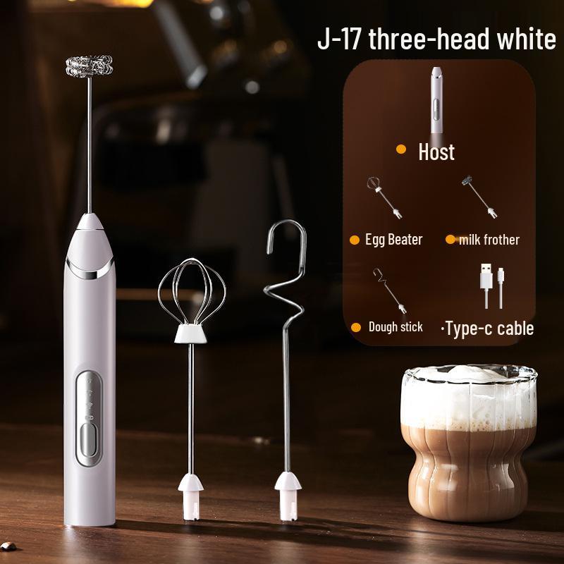 Electric Handheld Milk Frother & Mixer