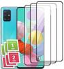 3x FULL SCREEN GLASS FOR SAMSUNG A71 / A71 5G FULL TEMPERED GLASS 5D
