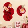 1 Set Chinese New Year Decorations 2026 Chinese Wedding Ornament Lunar New Year Wall Accessories Year Of The Horse 2026 Decor
