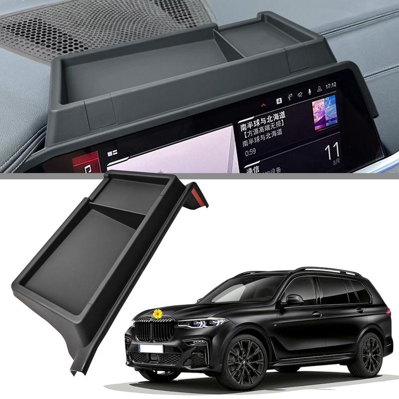 Dla BMW X5 G05 X7 G07 X6 G06 Organizer na deskę rozdzielczą i konsolę środkową Półka na deskę rozdzielczą Uchwyty na telefon Pudełko do przechowywania w samochodzie