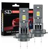 2ks H7 LED žárovky do světlometů H11 9005 9006 Led Mini bezdrátový světlomet 50W 20000LM 6500K H8 HB3 HB4 CSP Auto diodové žárovky Auto Turbo Light 12V Automobil