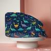 Dames Mode Dierenprint, Multifunctionele Haarturban voor Werk, Douche en