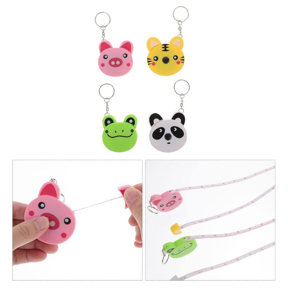 Plastic Telescopic Ruler Automatic Telescopic Tape Measure Body Measuring Tape  Tiger