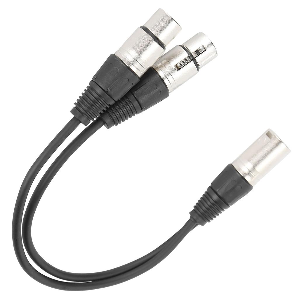 JORINDO JD6068 XLR Male To Dual XLR Female Cable YType Splitter Audio Microphone Cable 0.3M