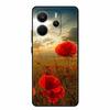 Für Xiaomi Redmi Note 14 4G Global Hülle Luxus TPU Weiches Silikon Cover Handyhüllen für 24117RN76G Schutz Neu Bumper Funda