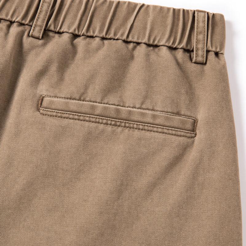 Shanshan Men's Relaxed Fit Pure Cotton Casual Pants