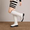 Snow Boots Autumn and Winter Piled Thick Wool Cotton Shoes Shoes Thick Sole Flat Bottom Comfortable Warm Cotton