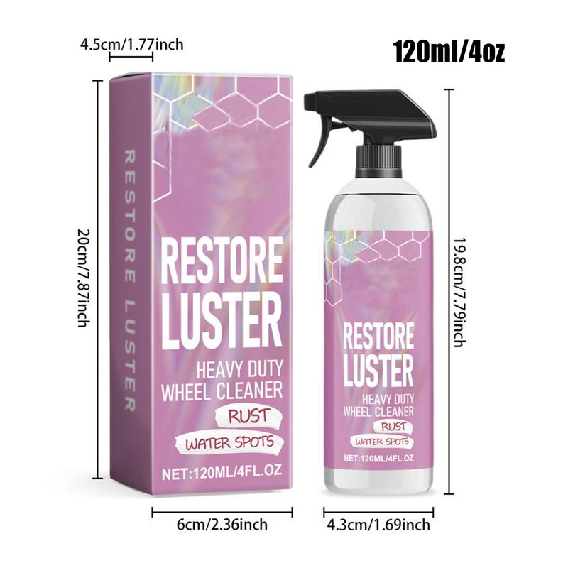 Automobil-Radreiniger Hochleistungs-Radreiniger Effektiver Felgen- und Reifenreiniger 120ml Leistungsstarkes Bremsenreinigerspray Autowäsche
