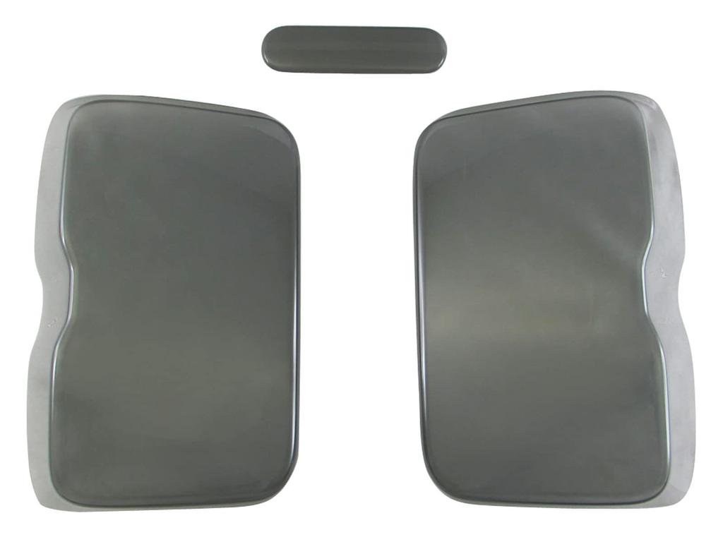 BRIGHTZ Smoked Tail Light Covers for Hustler MR92S/MR52S [SMO-REA-196] R92/R52/92S/52S/92/52/90/50