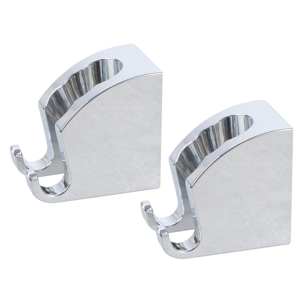 Duschkopfhalterung Kein Bohren erforderlich Stark klebend Duschständer Wandmontage mit Haken für Badezimmerzubehör