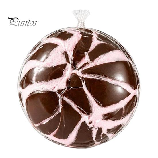 Portable Stress Toy Wax Cracking Ball Squeeze Toy, Crispy Chocolate Relief Slow Rising Fidget with Crackable Texture, Party Favors