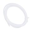 6.56FT 2M PTFE Tube White Low Resistance Star Shaped Inner Wall PTFE Tubing for 1.75mm Filament High Flexibility Compatible with Most 3D Printers
